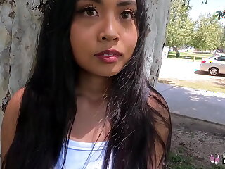 Real Teenagers - Chesty Japanese Luna Mills Does Her First Porn Casting