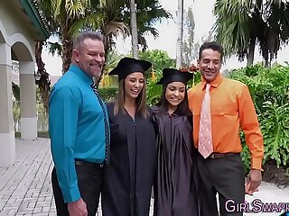 Teen stepdaughter drinks