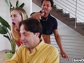 BANGBROS - Young Haley Reed Fucks Beau Behind Her Dad&rsquo;s Back