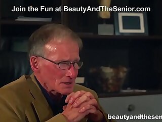 Old Citizen Retires in Hot Blond