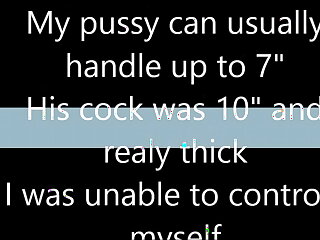 18 yr old Emma has a screaming orgasm on Ten inch stiffy