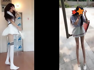 t&period; Japanese Girl Show&comma;18yo babe beautiful beauty Left or Right part2