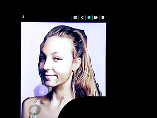 Random hot 18yo blonde cum tribute 01